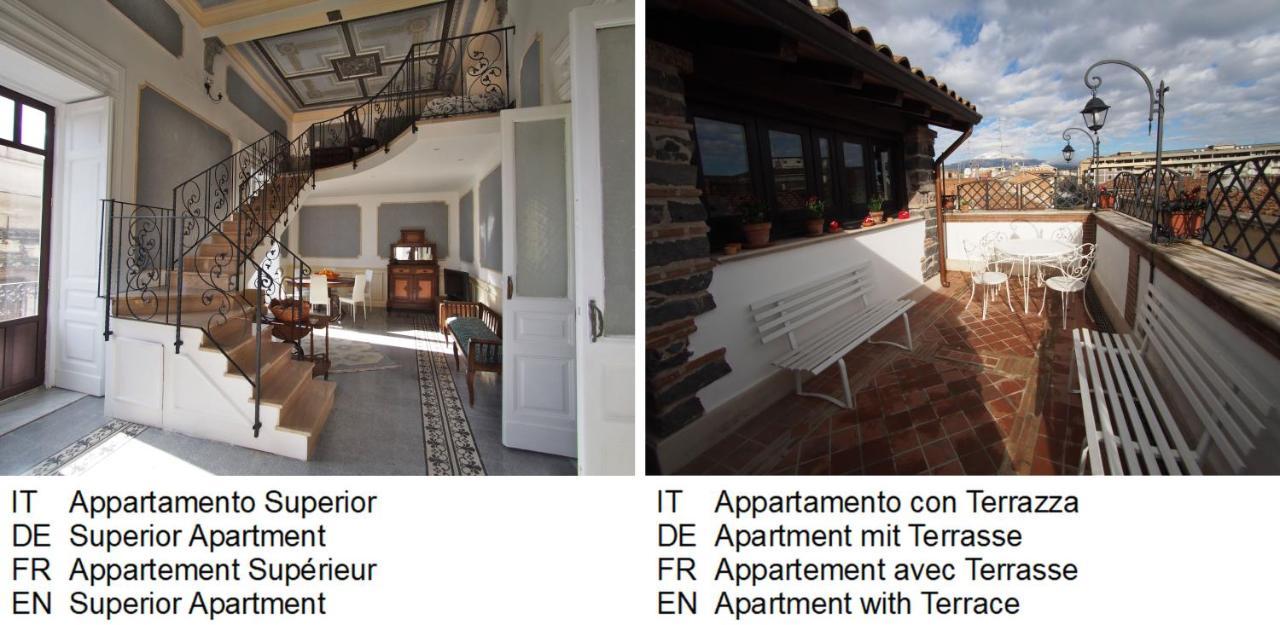Casa Felice Nel Centro Storico, Tra Etna E Mare Apartment Catania Luaran gambar